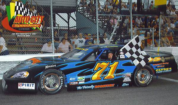 Auto City Speedway - Terry Bogusz Jr Number 71 Pro Late Model 2007 (newer photo)